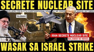 HALA SEKRETONG NUCLEAR FACILITY NG IRAN WINASAK NG ISRAEL CHINA TAKOT SA TYPHON MISSILE NG AMERIKA [upl. by Suilenroc139]