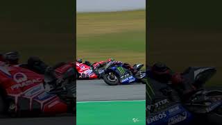 Quartararos dramatic race  2022 CatalanGP [upl. by Yelir169]