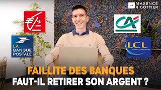 Fautil RETIRER tout son ARGENT des BANQUES [upl. by Picardi249]