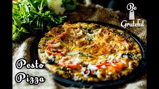 Pesto Pizza  How To Make Pesto Pizza At Home  Homemade  Healthy  Easy amp Tasty [upl. by Dixie840]