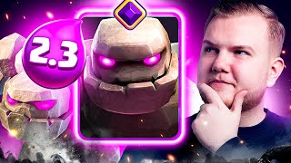 23 ELIXIR FASTEST GOLEM CYCLE DECK IN CLASH ROYALE [upl. by Legin314]