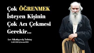 Öğrenmek İçin Acı Çekmelisin  Tolstoy  Anahtar Sesli Kitap [upl. by Name]