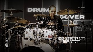 Never let me down  Drum Cover  AkinyiOrwa [upl. by Noryb]