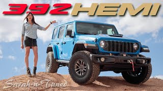 A V8 Raptor Killer  2024 Jeep Wrangler 392 Review [upl. by Anaylil]