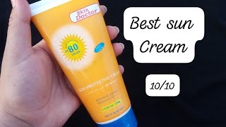 Skin Doctor Sun Protective cream With SPF 80PA  Water Resistant [upl. by Airdnaid]