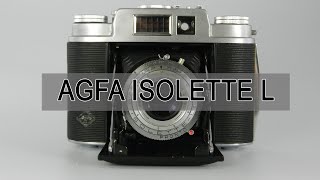 Agfa Isolette L Folding Camera About and using [upl. by Ezeerb637]