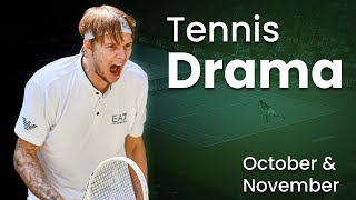 Tennis Angry Moments amp Drama  October amp November 2023 [upl. by Alecia]