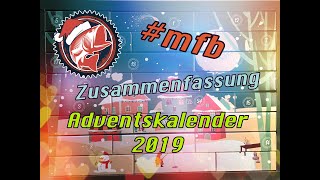 MyFishingBox Adventskalender 2019 Zusammenfassung und Fazit [upl. by Hanikahs]