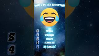 WITZE ERRATEN 😂Part 1 lustig witze humor top5 [upl. by Eirual581]