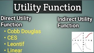 11 Utility Functions and Indifference Curves in Microeconomics [upl. by Curt]