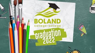 Boland College Virtual Graduation 2022 [upl. by Sacul66]