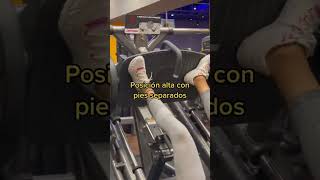 ⚡Posición de pies en prensa shorts prensa cuádriceps smartfit [upl. by Bodi591]