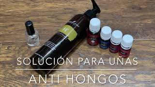 Micosis Uñas solución anti hongos DIY [upl. by Nahtahoj498]