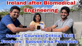 Ireland after Biomedical Engineering  Scope  Syllabus  Critical Skill  Freshers  Spouse Visa [upl. by Namara877]