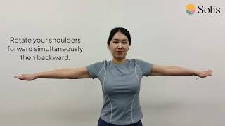 Shoulder Rotation for Cording Relief A Gentle Recovery Exercise [upl. by Gnidleif]