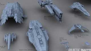 SciFi Ship Comparisons Galactic Battles [upl. by Ahcirt]