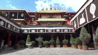 The Jokhang temple Lhasa  Tibet  China [upl. by Graehl]