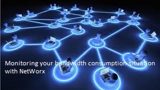 Monitoring your bandwidth consumption situation with NetWorx [upl. by Losse]