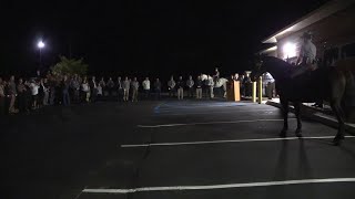 Vigil held for fallen state trooper [upl. by Larson277]