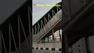 Diabari Metro Station  diabari travel uttara nature lake viralvideo [upl. by Neitsabes]