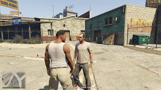 Trevors reaction to Michaels death  GTA V [upl. by Ireg721]