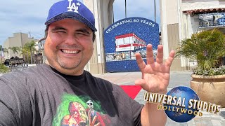 HHN Updates Hollywood Drift Construction amp New Merch  Universal Studios Hollywood [upl. by Duke68]