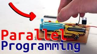 The ultimate way to program a microcontroller  HighVoltageParallel ATmega Programming [upl. by Dettmer]