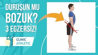 Yanlış Postür İçin 3 Egzersiz  Anterior Pelvic Tilt [upl. by Nelhsa]