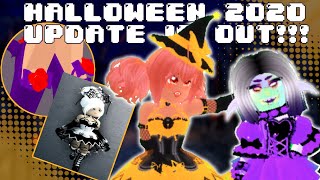 ROYALEWEEN 2020 ROBLOX ROYALE HIGH HALLOWEEN UPDATE OUT CANDY ITEMS GONE [upl. by Leid]