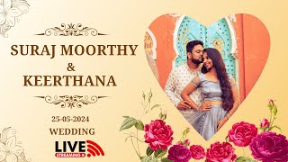 WEDDING OF KEERTHANA amp SURAJMOORTHY [upl. by Nostaw]