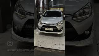 TOYOTA AGYA UPGRADE FOGLAMP LED NANO VORCH [upl. by Hills]