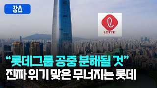 강스라이팅 quot롯데그룹 공중 분해될 것quot 진짜 위기 맞은 무너지는 롯데 [upl. by Jonny232]