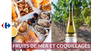 Fruits de mer et coquillages  Conseils vin [upl. by Plafker]