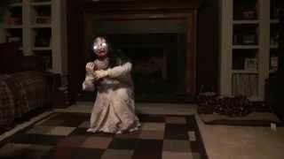 A demonstration of Lunging Lily  animatronic halloween prop [upl. by Dyl]