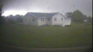 Video shows tornado destroying house [upl. by Tiebout662]