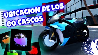 Ubicación de los 80 cascos🔥SUPER FACIL🔥Car Dealership Tycoon [upl. by Noiztneb]