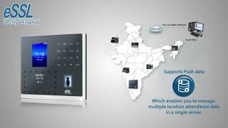essl silkbio101tc  essl facefingercard attendance and access device [upl. by Ellatnahc]