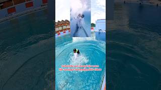 Emergency Survival Tip  This Trick Really Saves You from Drowning 🔥 swimminglessons swimming [upl. by Ahsuoj]