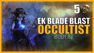 Path of Exile 325  EK Blade Blast Occultist Build  5 Div Budget  Proof of Concept [upl. by Aibsel573]