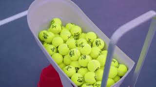 Lobster Sports Elite Series Tennis Ball Machines [upl. by Yngad]