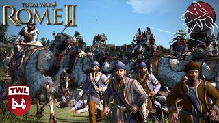 TWL Siege Season 6 GCW vs Stick Peasants  Game 1  2v2 Siege  Total War Rome 2 [upl. by Ylicis]