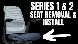 How To Remove The Seat On A Steelcase Series 1 amp 2 Chair [upl. by Sean]