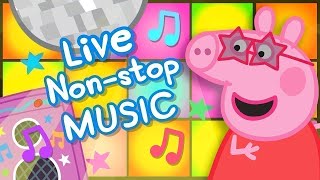 Peppa Pig Official Music Videos 🐷 Peppa Pig Music amp Songs 247 🪩 Peppa Pig Theme Tune Remix amp More [upl. by Rana]