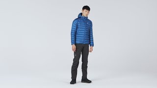 Arcteryx  Cerium LT Hoody Mens  Shimizu [upl. by Yleme]