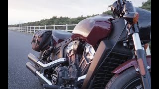 Indian Scout Bobber Twentyのバッテリーをハーレー用充電器で充電した。 [upl. by Chamberlin684]