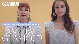 Mi madre con Najwa Nimri y Sandra Escacena  Glamour España [upl. by Nylkaj]