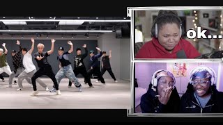 NCT 127 Sticker Dance Practice  REACTION w caitlinbensonn [upl. by Guarino]