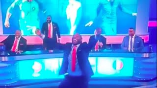 Eders Goal crazy reaction by Benni McCarthy  Euro 2016 [upl. by Dillie715]