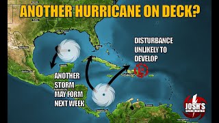 11824 Another Caribbean Storm Brewing Next Week After Rafael [upl. by Divod]