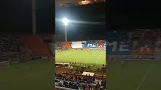 Garra Blanca en Mendoza Colo Colo vs Godoy Cruz Copa Libertadores 2024 [upl. by Augustin]